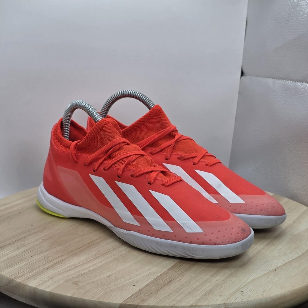 Mens Size 6.5 W7.5- Adidas x Crazyfast League Indoor Unisex Soccer Shoes IF0704 - Picture 5 of 10